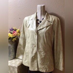 🎁 CS SIGNATURE VINTAGE TAN JACKET